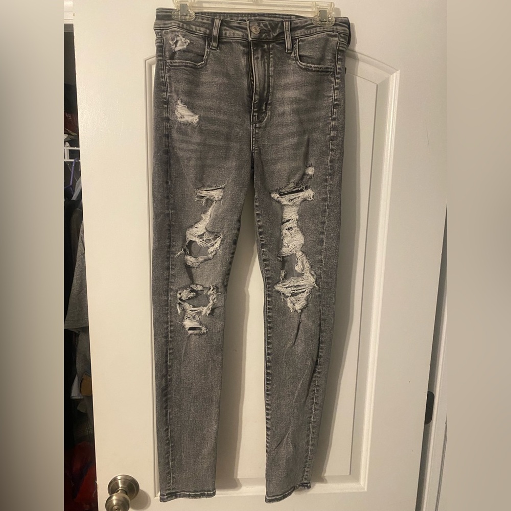 American Eagle super hi rise Jeggings